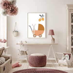 Baby shower decorations, Newborn wish card, Nursery Nordic Wall decor Art, Digital download gift, Neutral Nursery Decor
