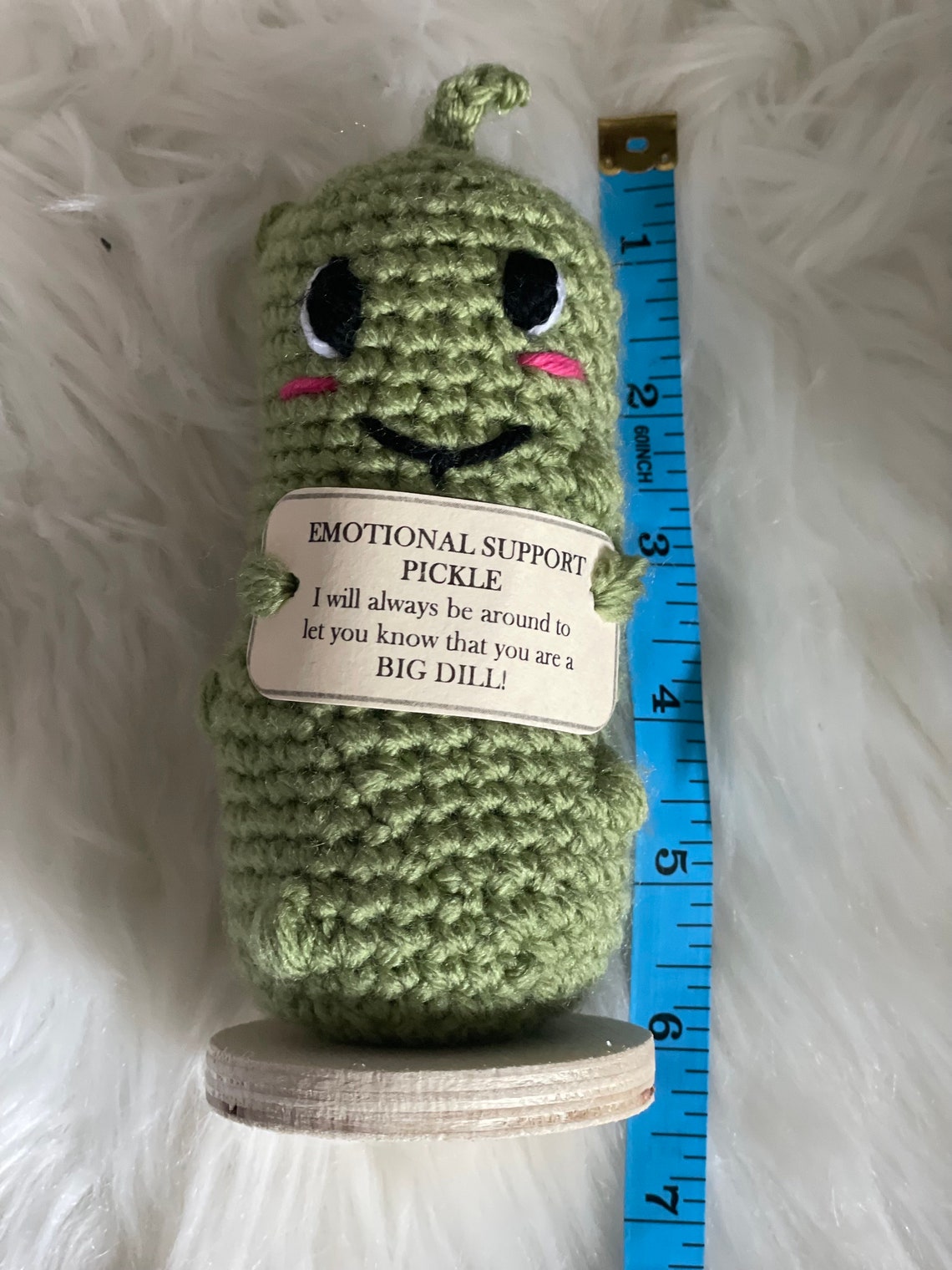 Emotional Support Pickle - Etsy