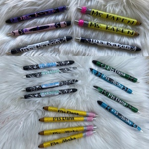 Custom refillable pens