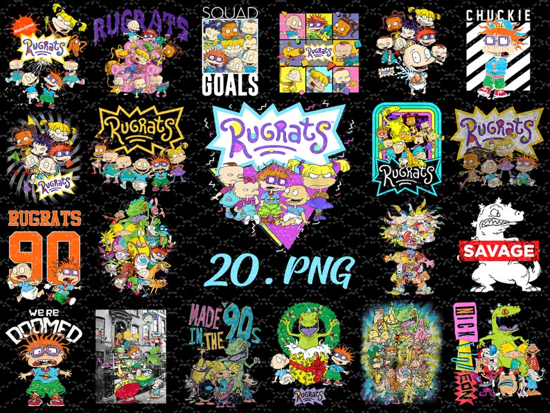 Download Rugrats Svg Bundle 316 Svg File For Silhouette