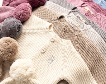 Personalised Baby Bubble Cardigan
