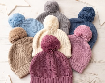 Toffee Moon Baby Bobble-mössa