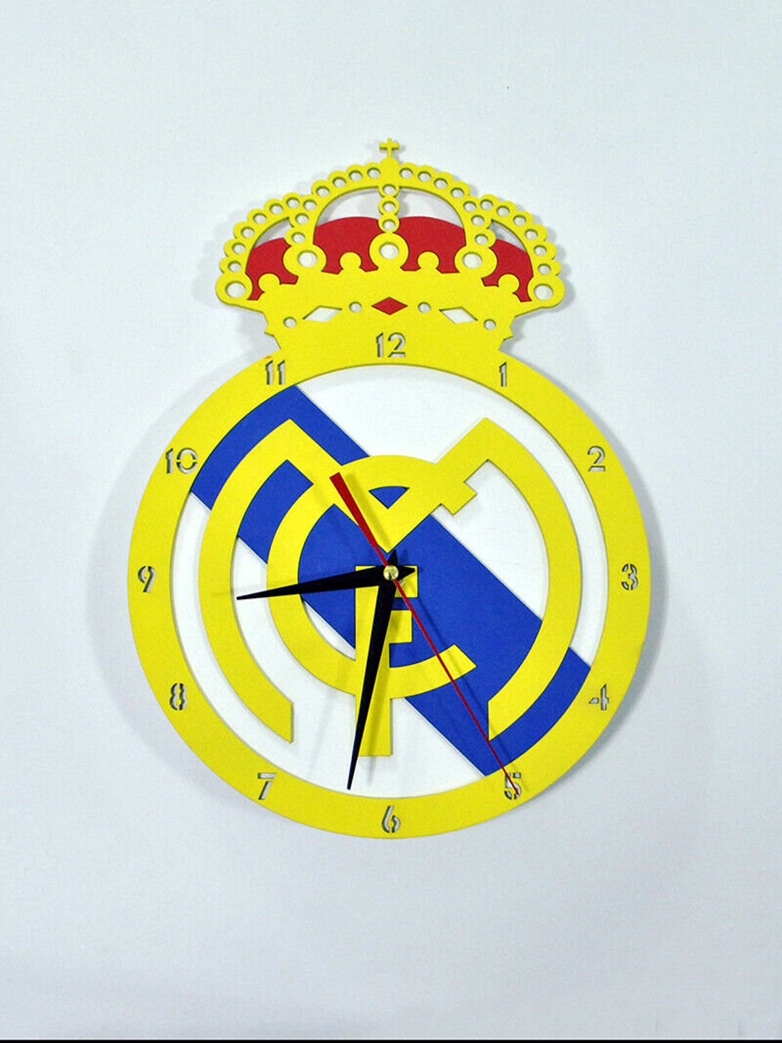 real-madrid-wall-clock-real-madrid-cf-wall-art-foorbal-etsy