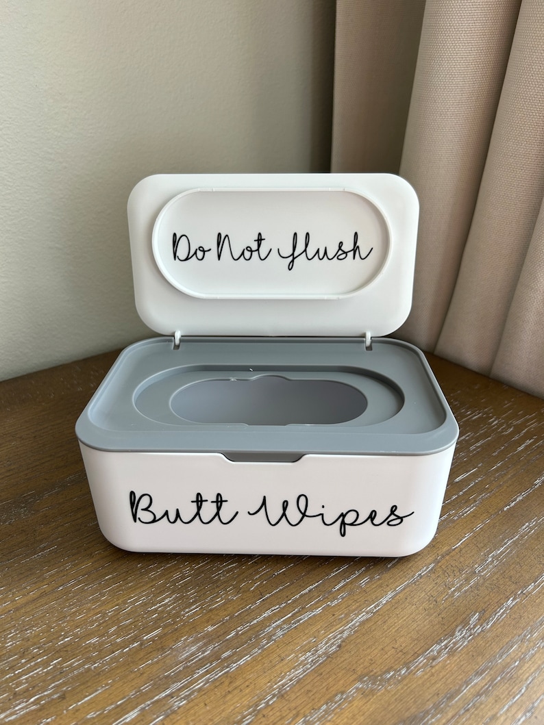 Baby Wipe/ Butt Wipes/ Face wipes dispenser container image 3