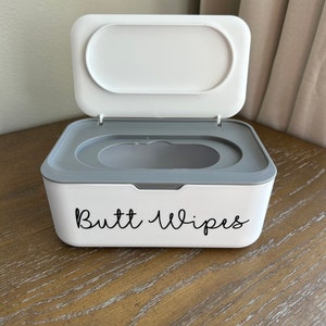 Baby Wipe/ Butt Wipes/ Face wipes dispenser container image 4