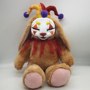 Jester Clown Rabbit Clay Face Plush Teddy Bear - Etsy