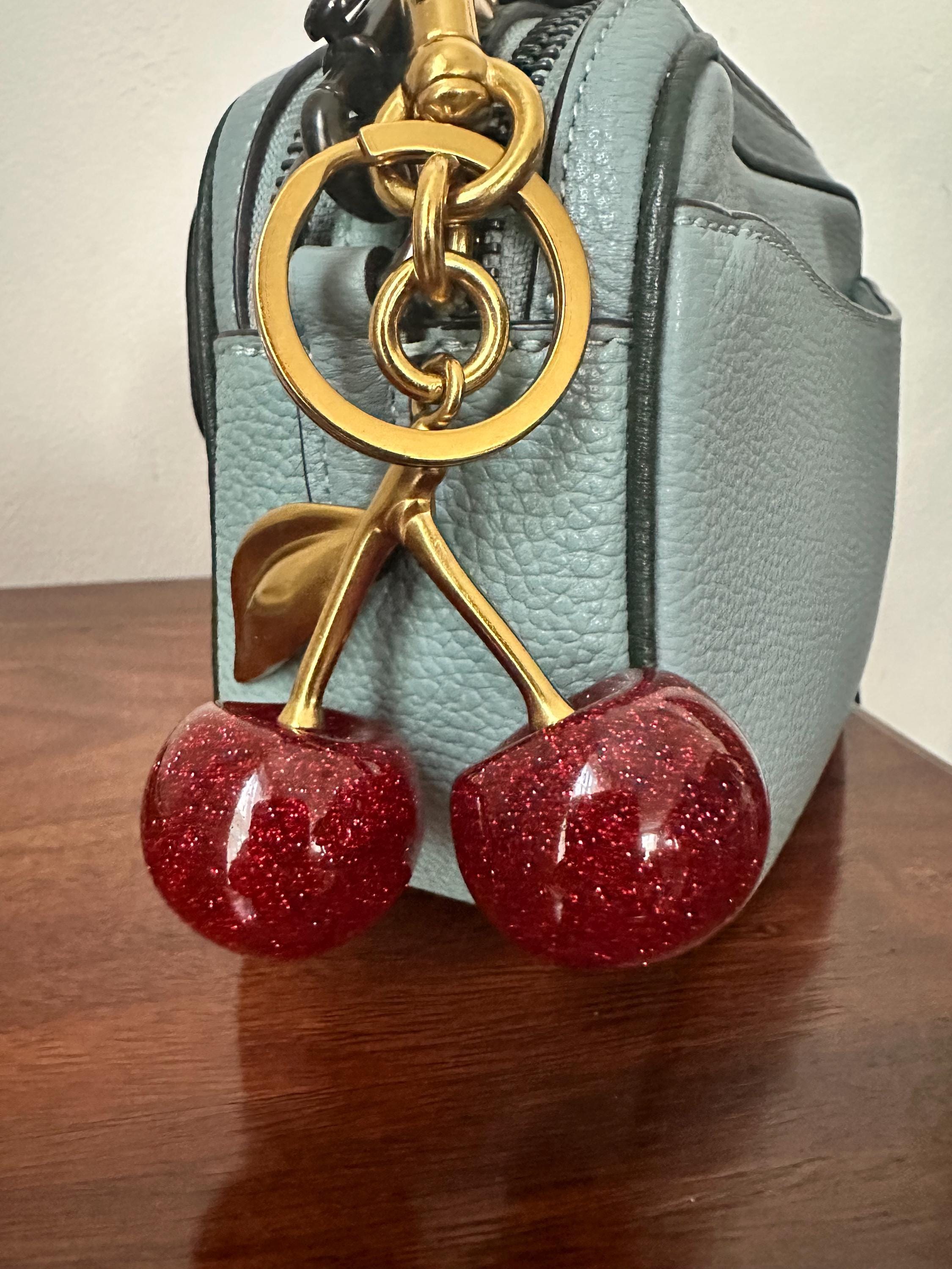 Coach Cherry Bag Charm - Etsy