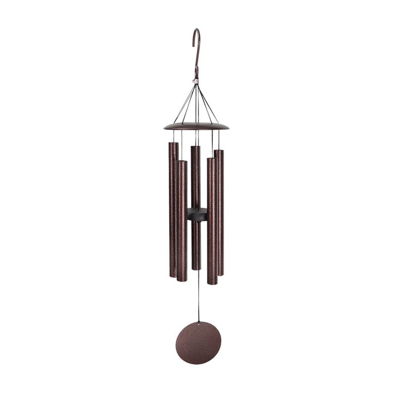 Personalized Outdoor Wind Chime, Powder Coated Metal (30” or 36”) – Custom Garden/Porch Decor image 4