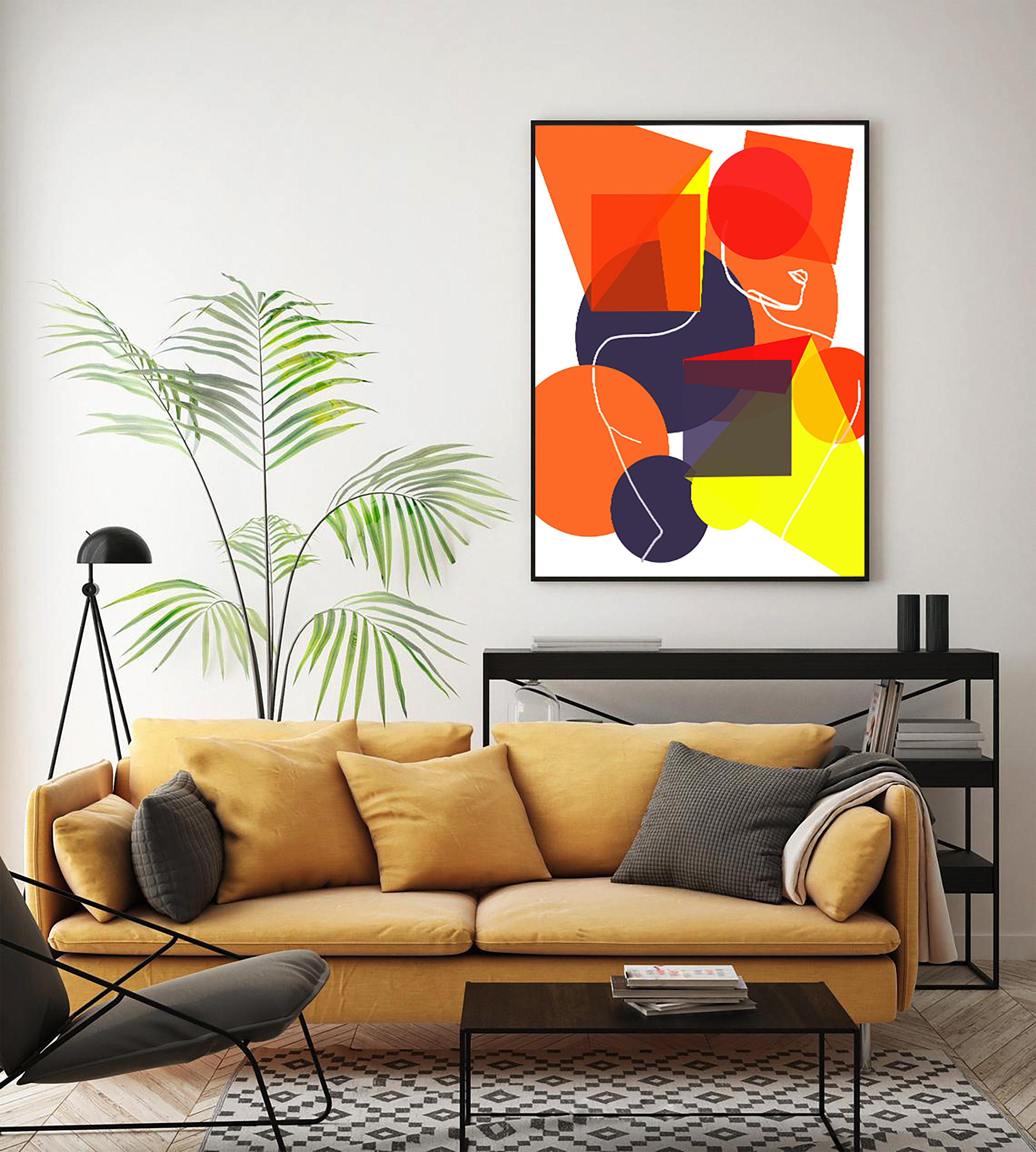 Creative Abstract Digital Wall Art Creative Abstractness Etsy
