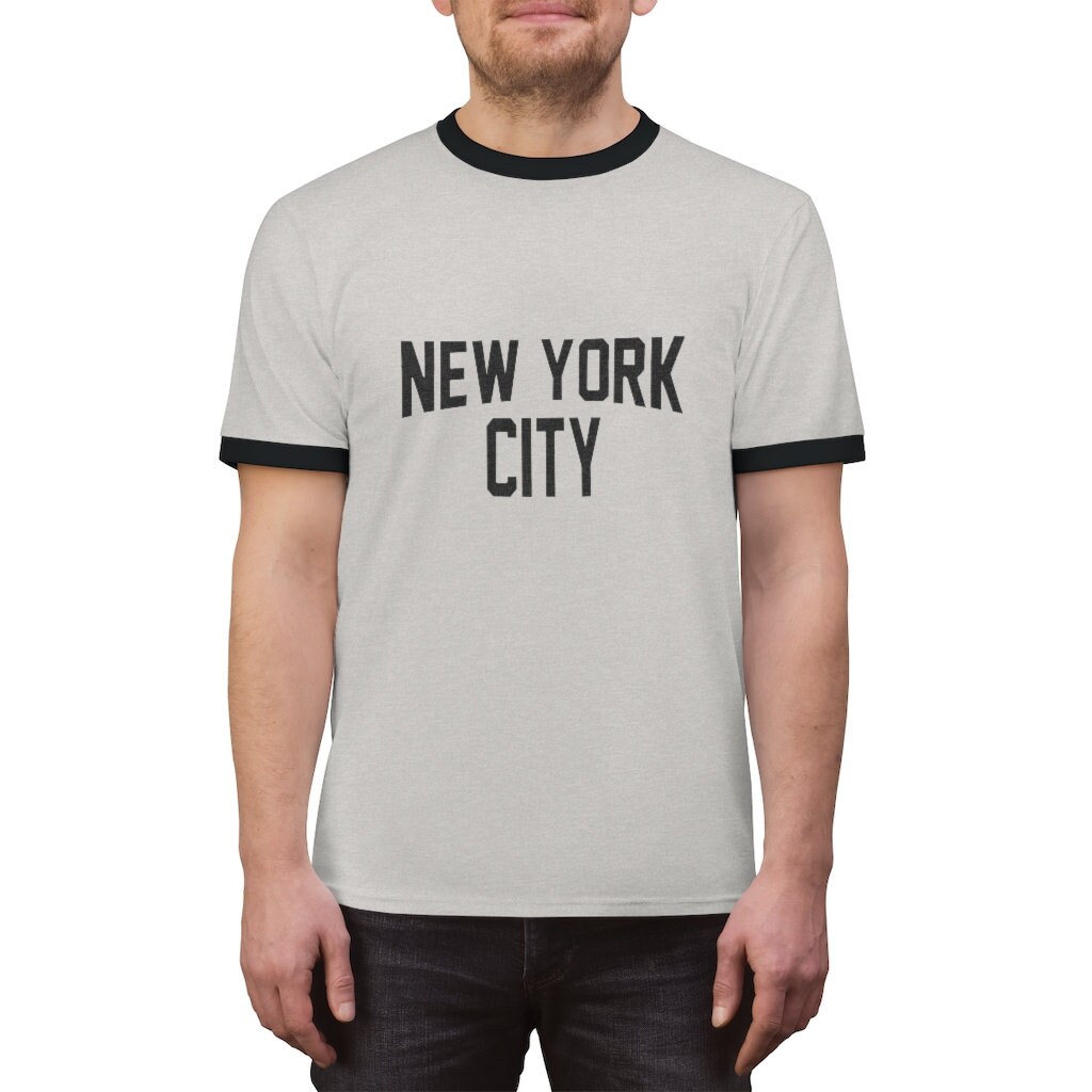 New York City John Lennon the Beatles Ringer Tee T-shirt - Etsy