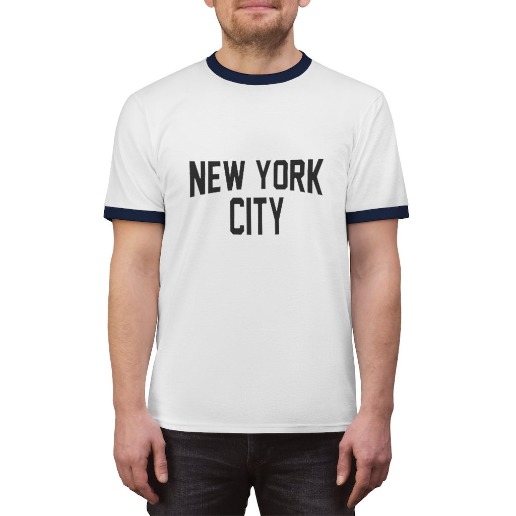 New York City John Lennon the Beatles Ringer Tee T-shirt - Etsy