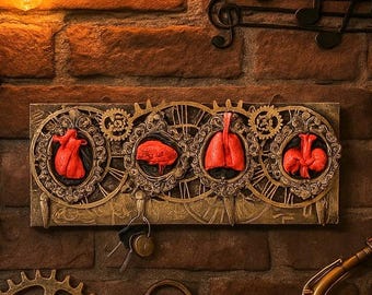 Exclusivo llavero steampunk, Key , Key storage Steampunk