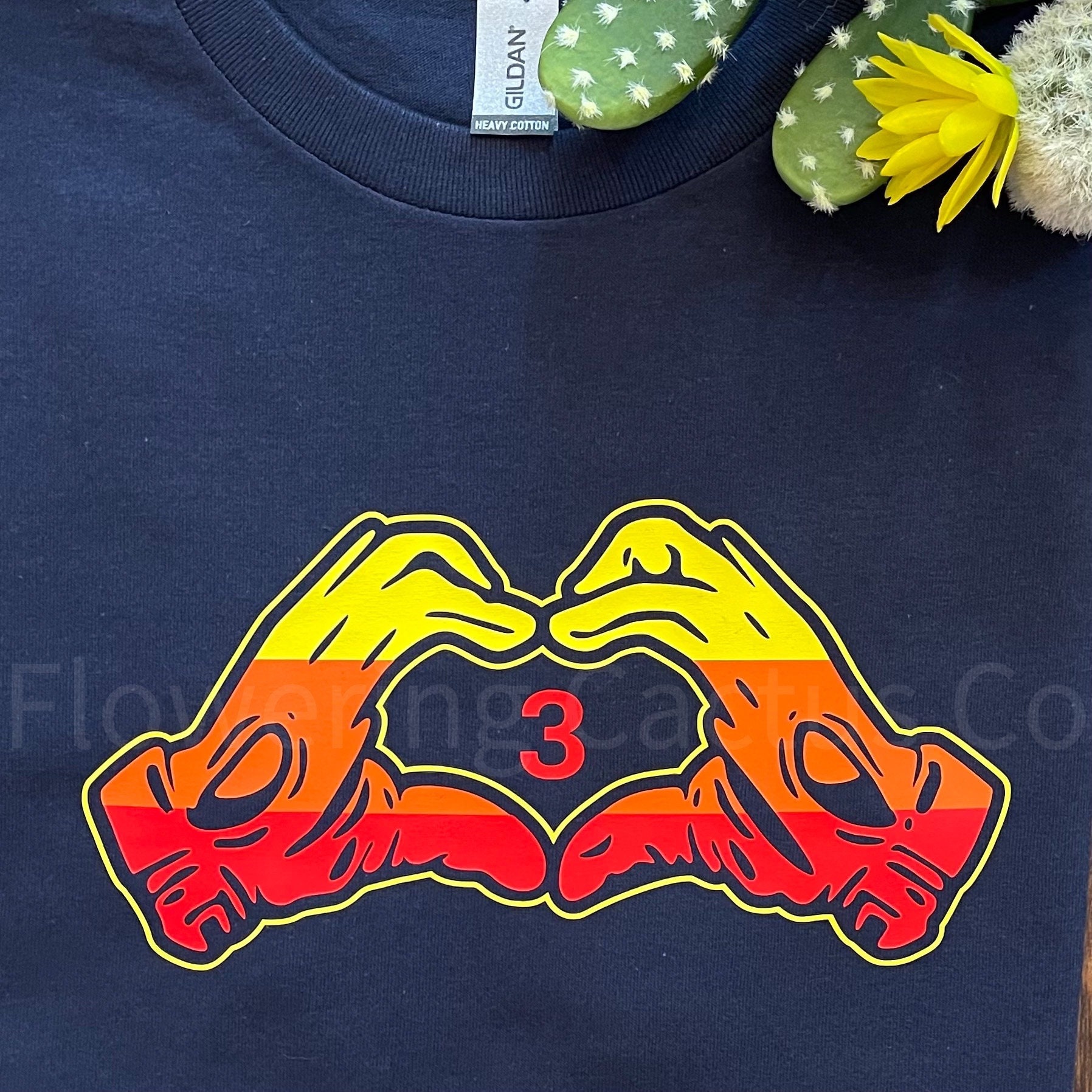 Jeremy Peña - Heart Hands - Houston Baseball Premium T-Shirt