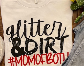 Mother's Day shirt/Mom of both shirt/Boy and Girl Mom/Girl and Boy Mom/Awesome mom gift/Mom shirt/Mother's Day gift/Mom gift