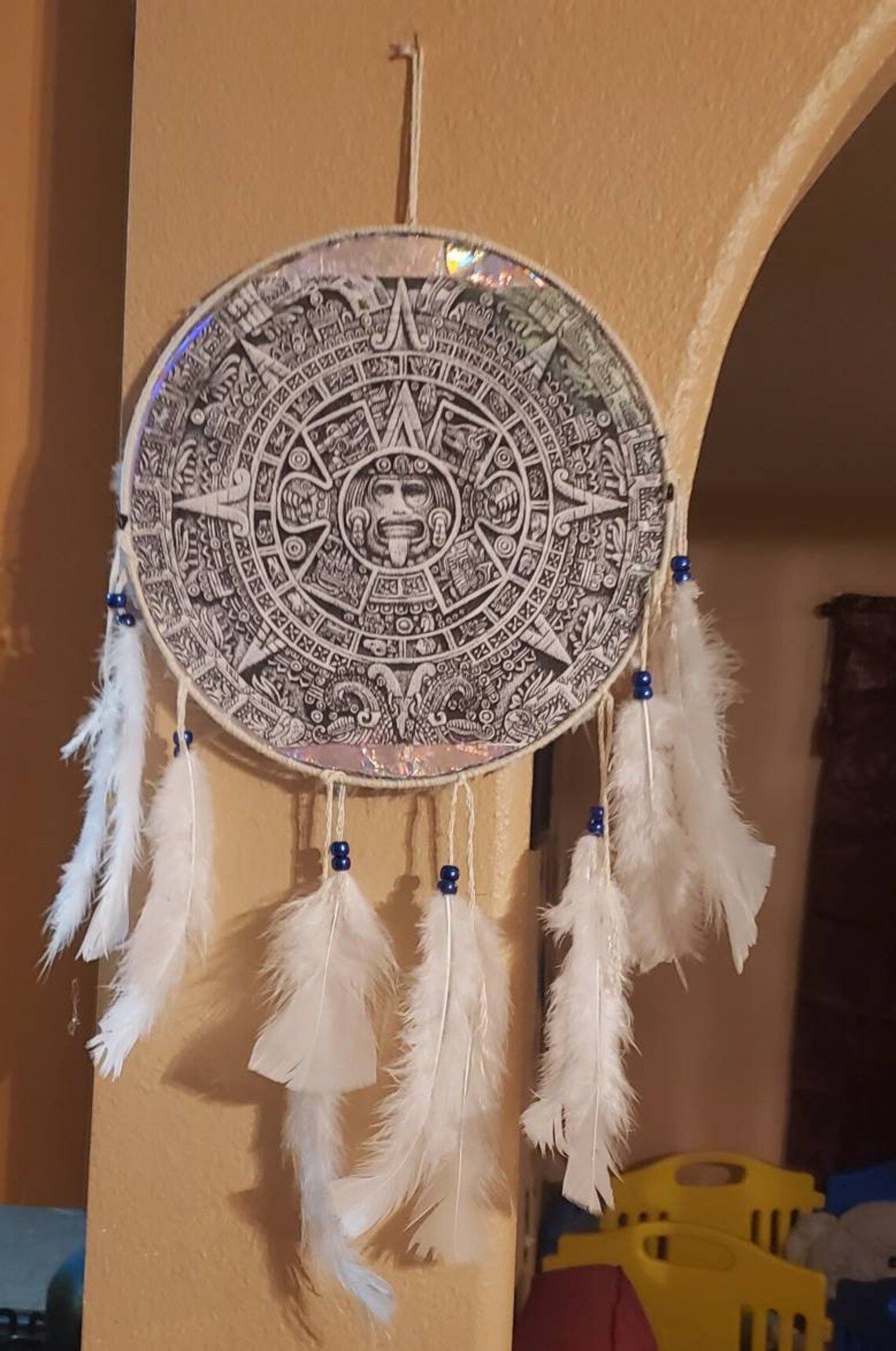 Aztec Calender Dream Catcher Etsy UK