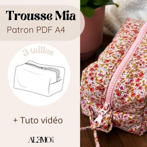 Mia-påse - PDF-mönster + fransk handledning