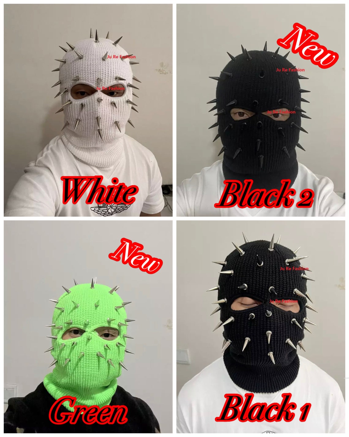 Spike Ski Mask Etsy