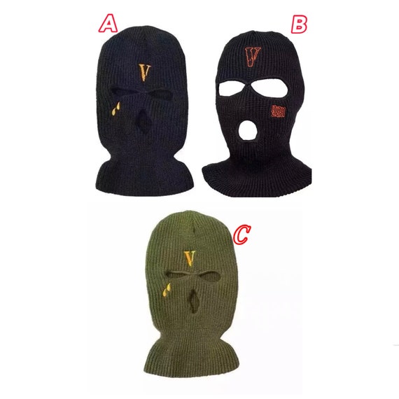 Vlone SKi Mask Black -One size Fits Most