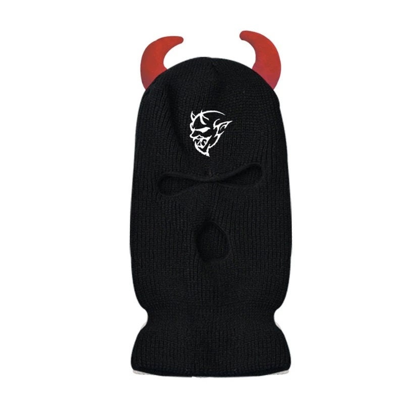 Demon Ski Mask Etsy