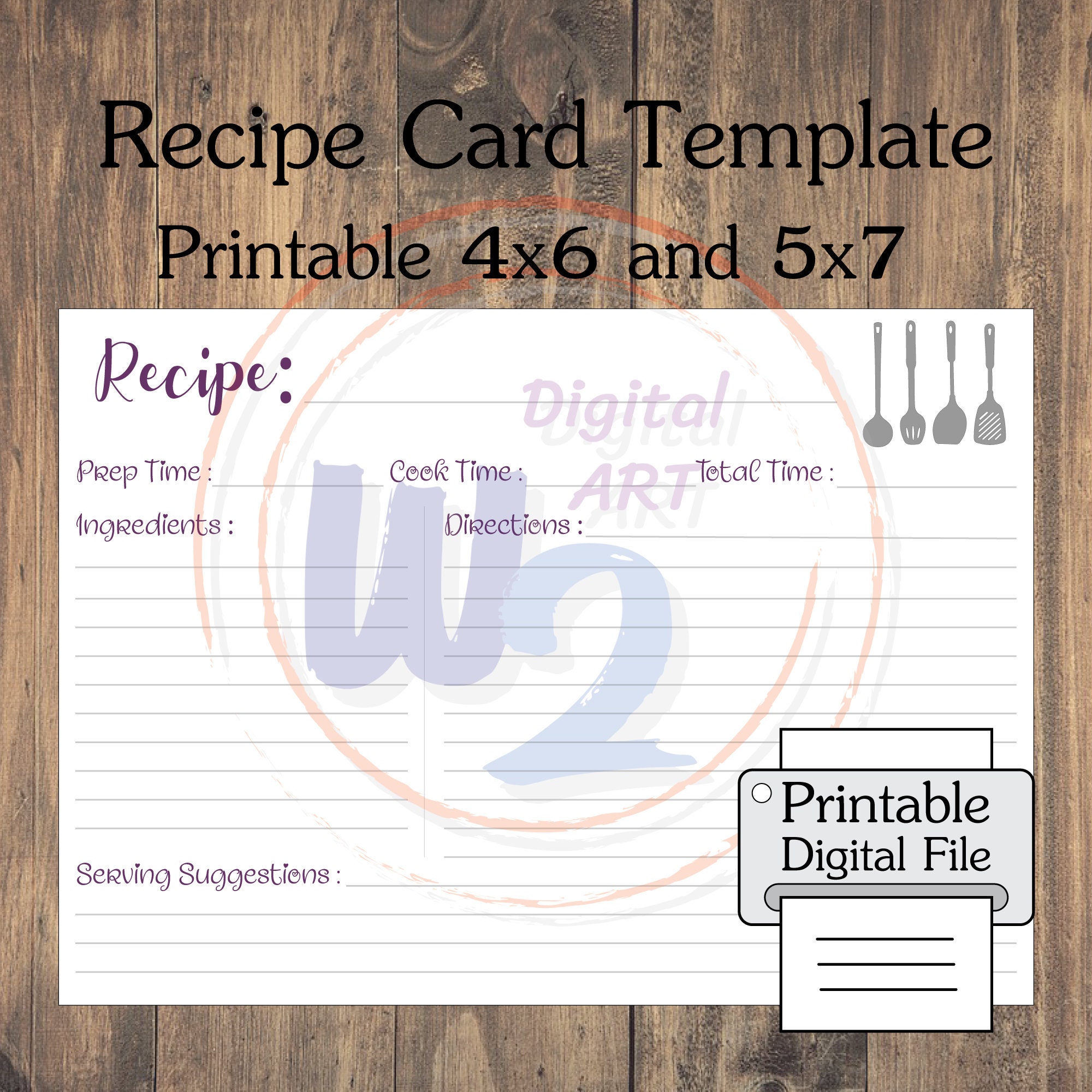 template for 3x5 recipe cards template for 3x5 recipe cards