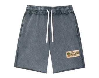 Pantalones cortos TKBP Mineral Wash con borde sin rematar
