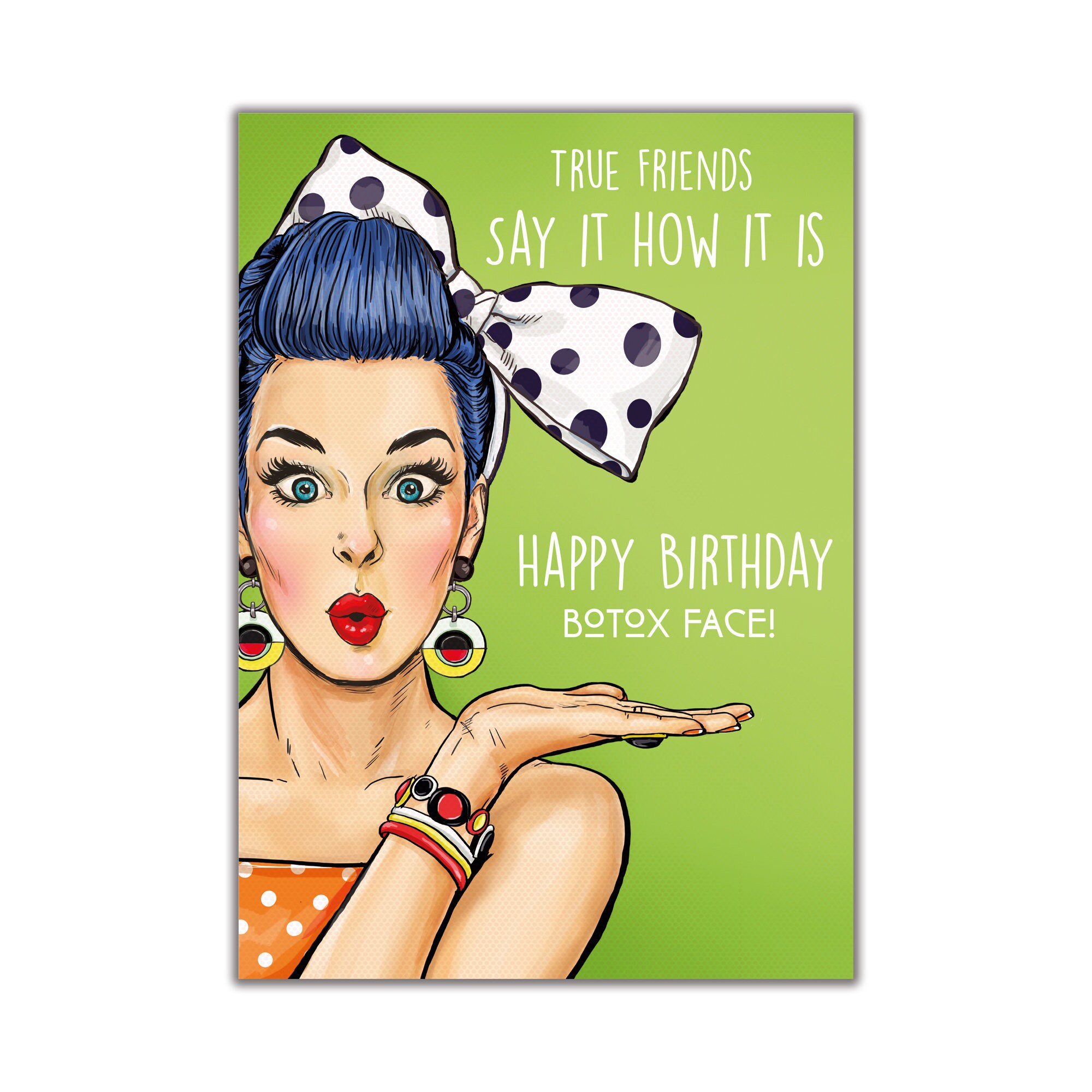 Freche Freund Geburtstagskarte alles Gute zum Geburtstag Etsy