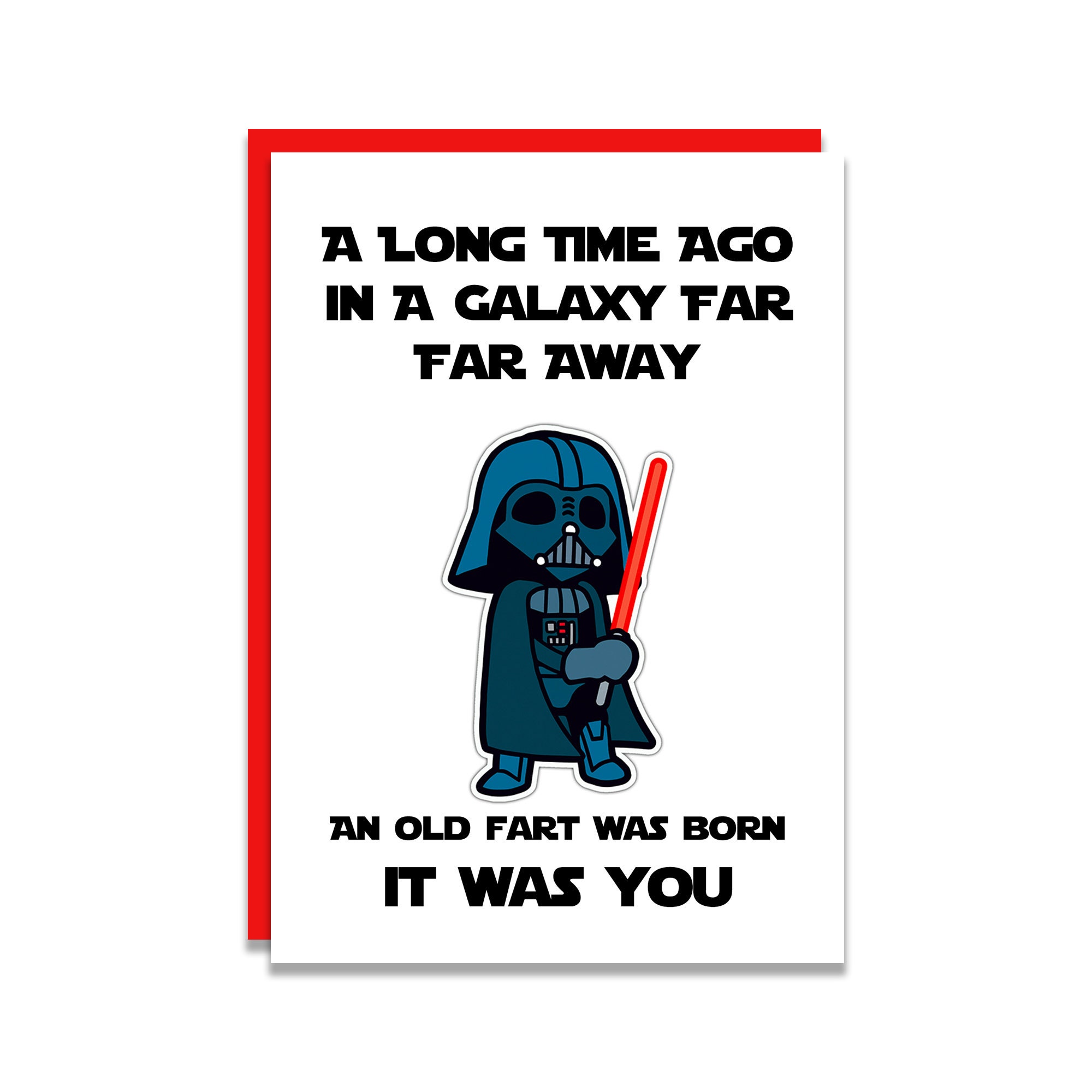 Star Wars Funny Birthday Card - Etsy