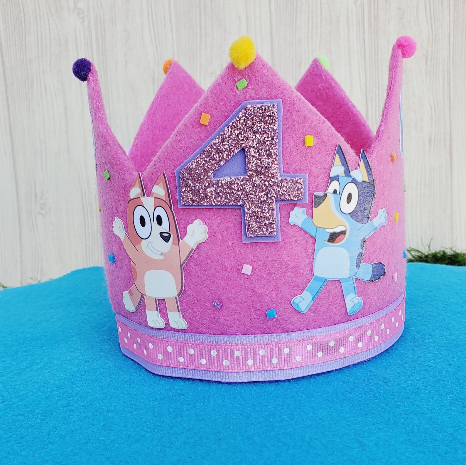 Bluey Birthday Hatbluey Birthday Girl1st Birthday Hatbluey Etsy