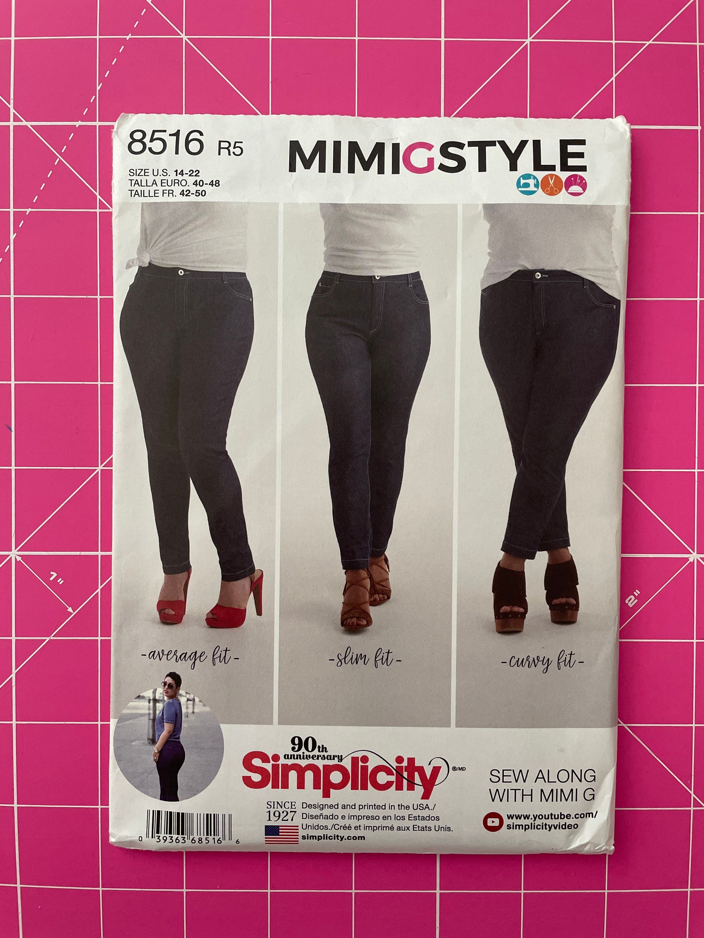 Simplicity 8516 jeans pattern