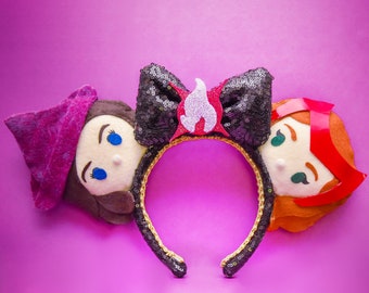 WandaVision:  Agatha and Wanda Minnie Ears