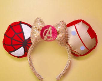 Marvel: Iron Man and Spider-Man Ears