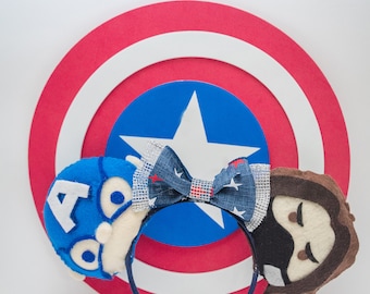 captain america and winter soldier mickey ears