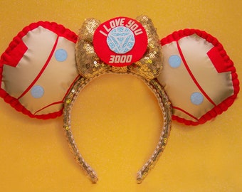 Marvel:  Iron Man Tsum Tsum Ears