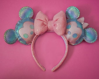 Iridescent Mickey And Minnie Ears
