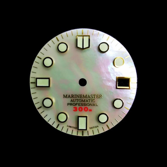 Watch Mod Mother-of-pearl Dial Super Luminous Studs / NH35 - Etsy New  Zealand