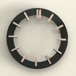 31.8MM transparent skeleton dial conversion watch accessories star dial for NH70 movement