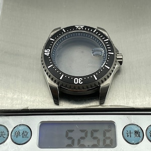 43,5 mm titanboett modifierad klockarmband av högkvalitativt titanboett för nh35 nh36 automatiskt mekaniskt urverk Klocktillbehör bild 3