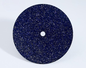 Custom Logo 28.5mm Blue Goldstone Starry Watch Dial Blank Face NH35 NH36 NH38 No Date DIY Mechanical Watch Parts