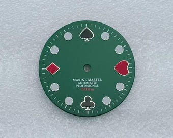 Custom Logo 28.5mm Watch Dial for NH35 Movement Automatic Mechanical Watch Face DIY Mod Replacement Parts