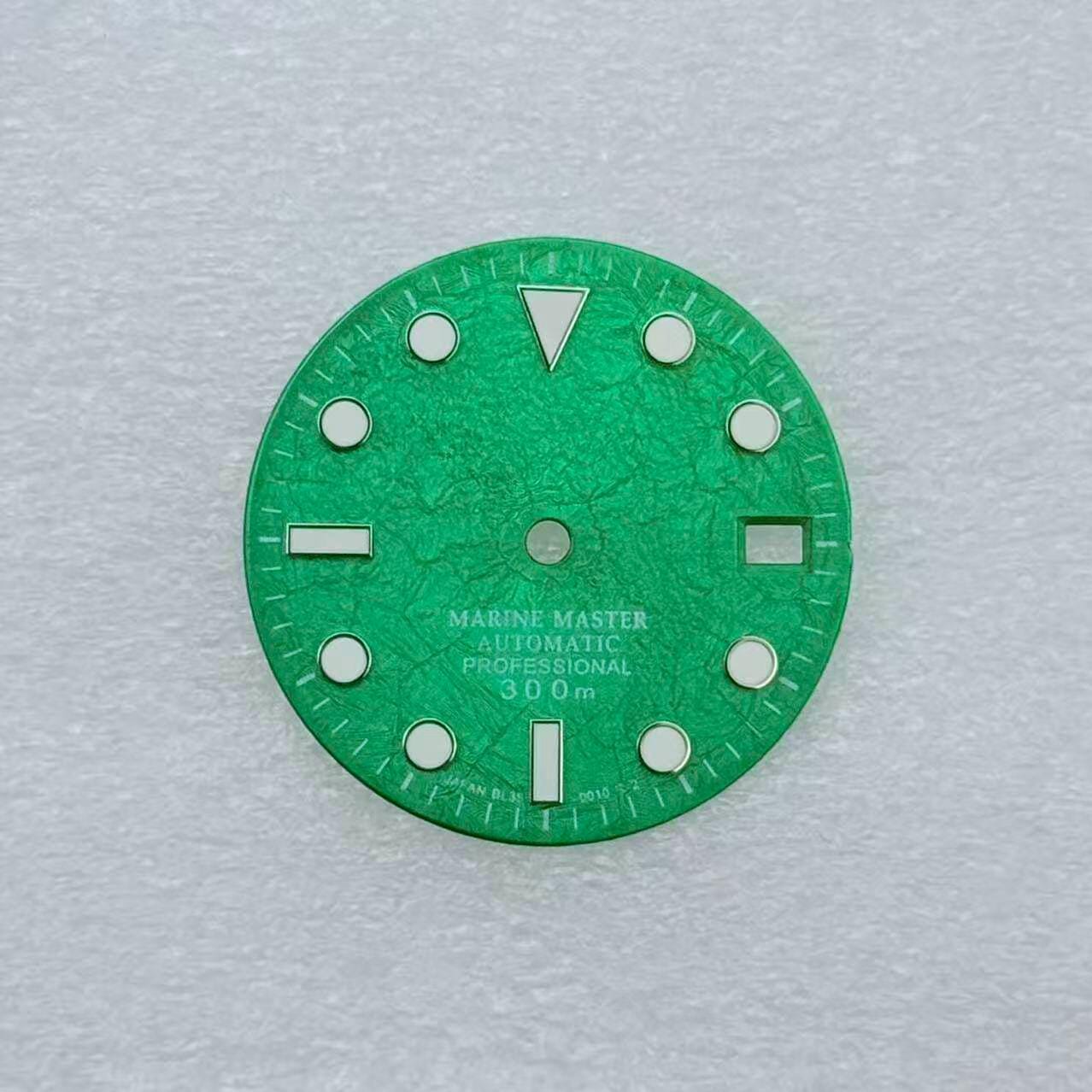 Watch Modification Parts NH35 Dial With Ice Crack Pattern NH35/36