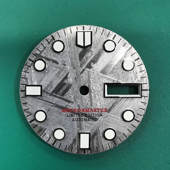 Dial Maker Natural Gray Meteorite Dial Watch Modified - Etsy