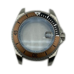 43,5 mm titanboett modifierad klockarmband av högkvalitativt titanboett för nh35 nh36 automatiskt mekaniskt urverk Klocktillbehör A3