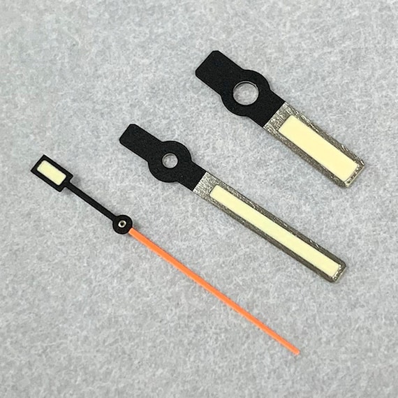 Set Lancette Luminescenti Per Movimenti Orologio NH35/36, 4R, 7S | Ricambio Senza Marchio