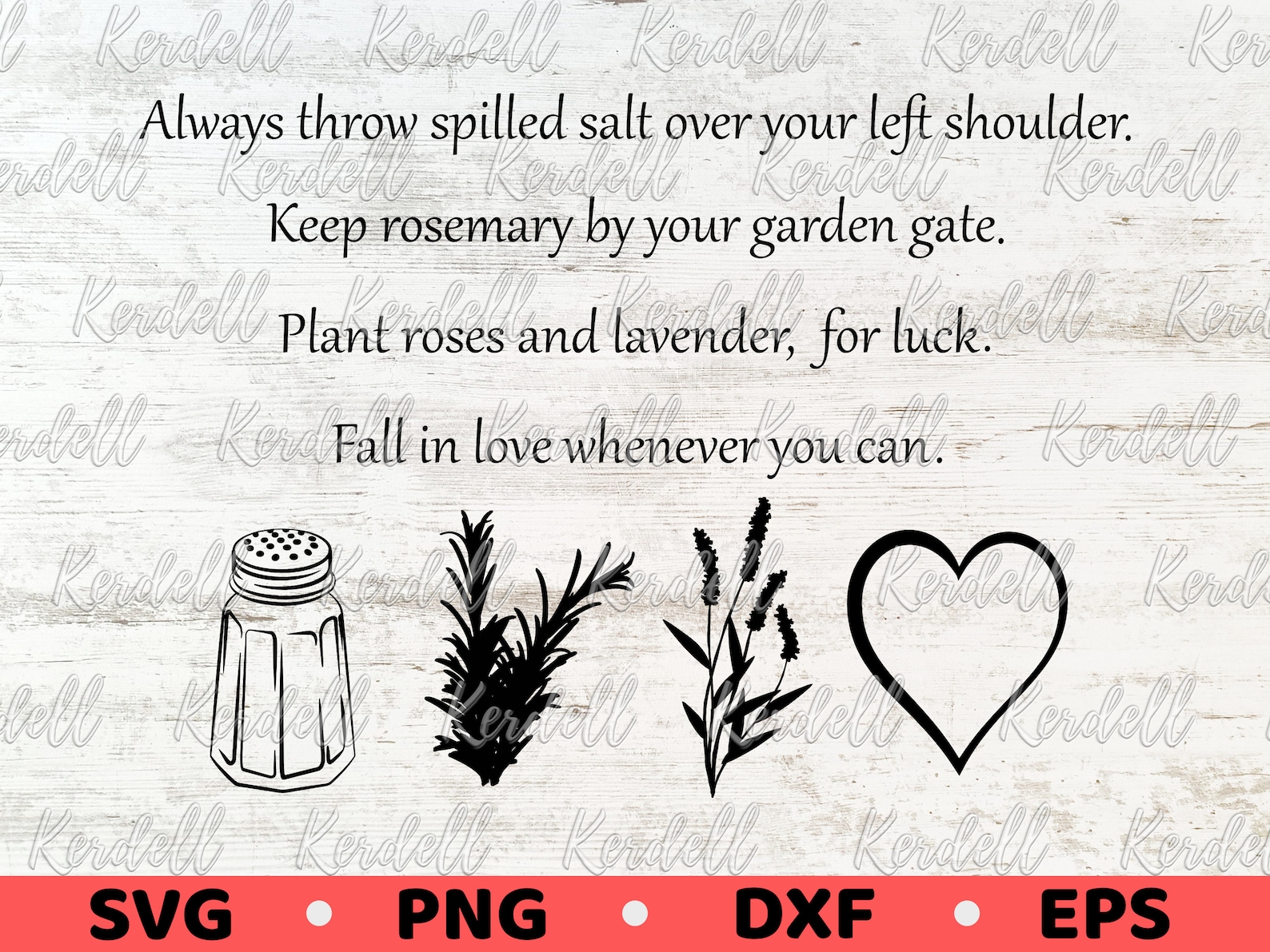 Practical Magic Quote SVG Always Throw Salt Over Your Left Etsy