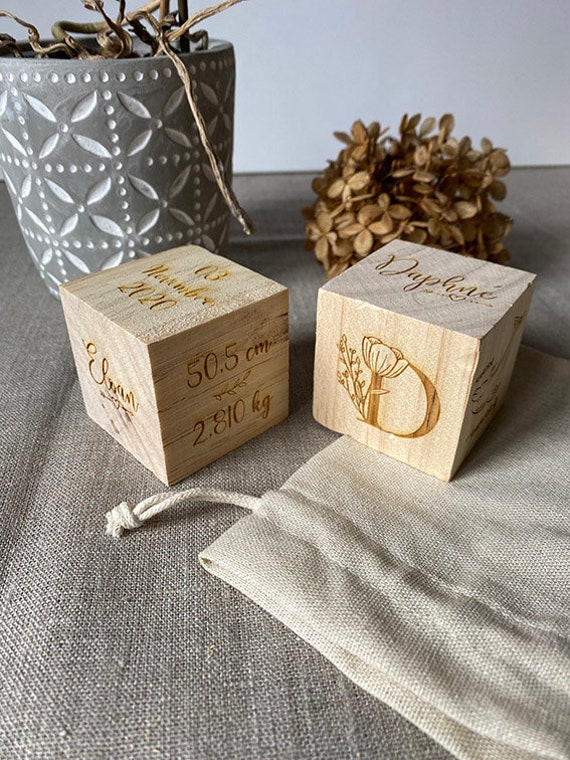 Cube Souvenir Naissance/Mariage