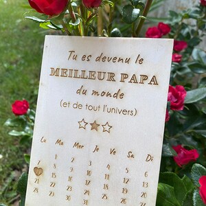 Carte : Tu es devenu le meilleur papa...