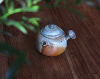 Wood Fired Side-handled Teapot