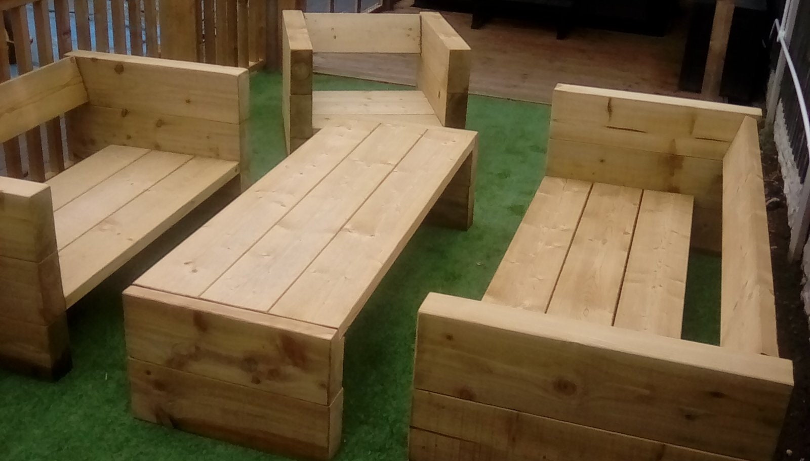 Garden Furniture. Sleeper Sofa Set. Also Available as a Corner Etsy UK