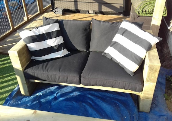 Garden Furniture. Sleeper 2 Seater Sofa. Also Available as a 3 or