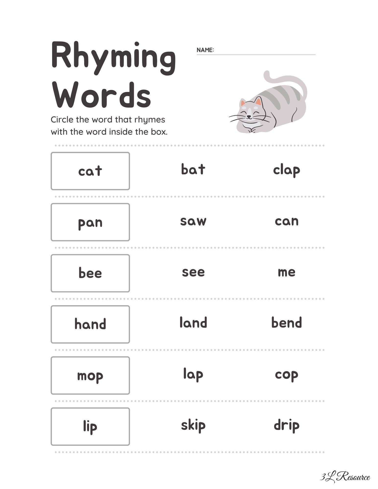 rhyming-words-worksheets-kindergarten-first-grade-etsy